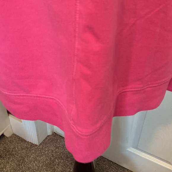 Tek Gear Womens V-neck Ombré Sweatshirt Peach Pink sz L NWT - Picture 3 of 7